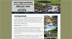 Desktop Screenshot of jeanfogglandscape.com